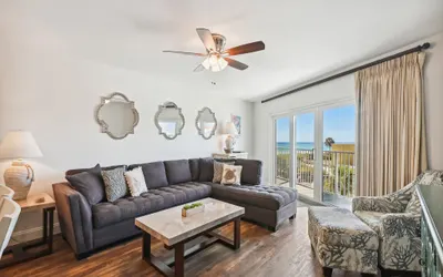 Seacrest 301B is a 2 BR Gulf front on Okaloosa Island