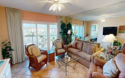 Seacrest 605 is a 2 BR Gulf Front on Okaloosa Island