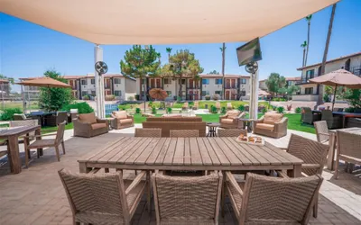 Scottsdale's premium short term getaway, Fully furnished 1 bedroom homes, FREE Golf, cable, utilities, Wi-Fi, parking, pool, and bike trails- Unit 231