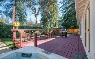 With Hot Tub & Detached Office! Modern 3BR in Napa!