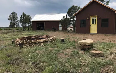 Old Raton Pass Base Camp Cabin with Loft Northern New Mexico Mountain Ranch on Colorado Border