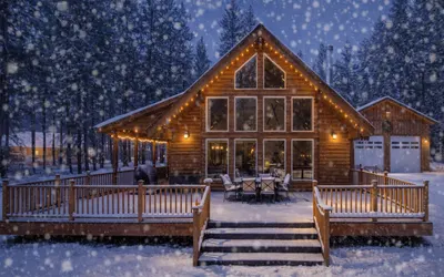 Getaway Moose | Cozy Mountain Escape | River Rock Fireplace | Hot Tub