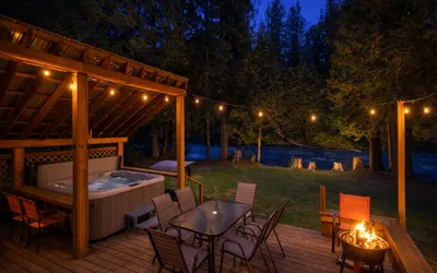 Chiwawa River Chalet | Riverfront Relaxation | Hot tub