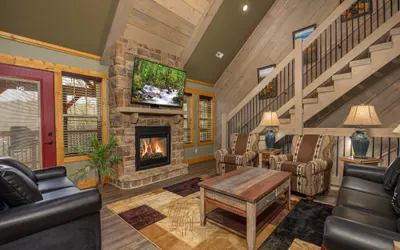 Serenity Peak Chalet with Indoor Heated Salt Water Pool and Sauna