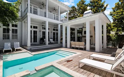 WaterColor Luxury on 30A! 63 Western Lake, Park District, Pool, 7 Bdrms, Slps 16