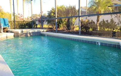 4 bedroom home with a private pool!