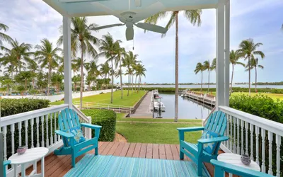 Waterfront luxury Villa (42) with sunset views and boat slip