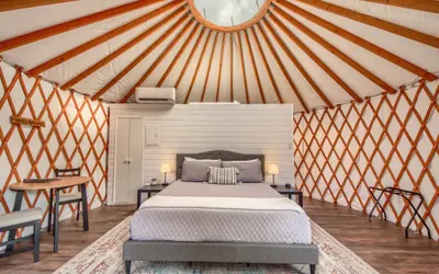 OT 3515L Texas Yurt Haus Longhorn