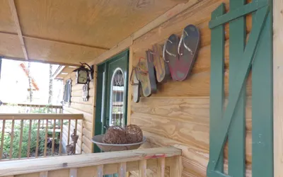 Mountain Harbor's two bedroom cabin on the lake