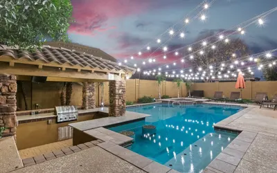 Luxury Retreat with Heated Pool & Hidden Game Room