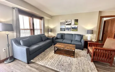 Incredible slopeside views from this Allegheny 2BR