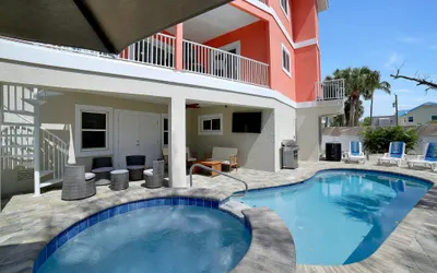 1940 Beach House on Bayview: Heated Pool, Spa, Near Beach!