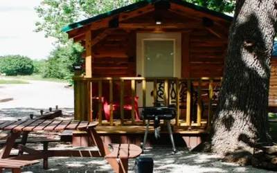 #3 - Amish Built Log Cabin Fishing Hunting Camping