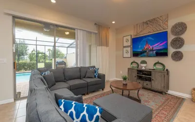 Family-Friendly 5BR Retreat | Splash Pool + Resort Amenities + No Rear Neighbors