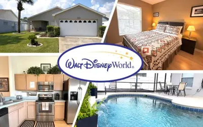 Less than 10 minutes from Disney 3Bd Villa with Pool