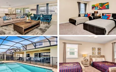 5 bedroom villa with hot tub!