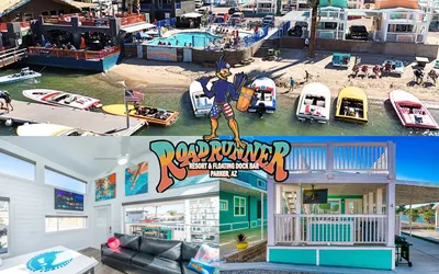 Sandy Cheeks, Deluxe River Views at Roadrunner Resort!