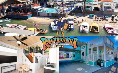 Dock Holiday, River Views at Roadrunner Resort