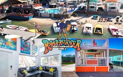 Rockstar, Deluxe River views at Roadrunner Resort