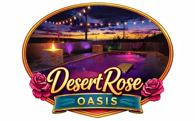 Desert Rose Oasis, Pool, Firepit, Lake Views!