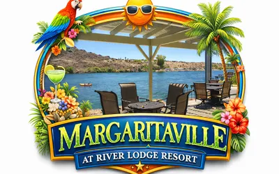 Margaritaville at River Lodge! Right on the river!