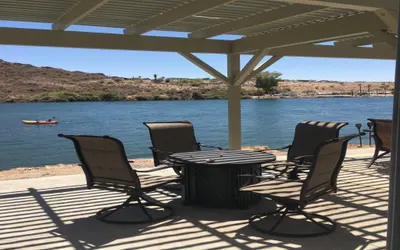 Margaritaville at River Lodge! Right on the river!