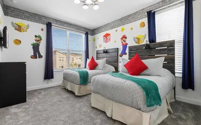 Championsgate Resort 6 Bedroom Private Pool+Spa Home