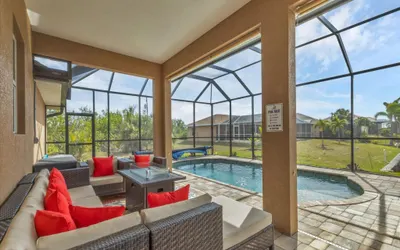 South Gulf Cove 3 Bedroom Canal Pool Home