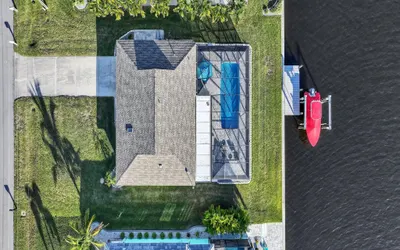 South Gulf Cove 2 Bedroom Canal Pool Home