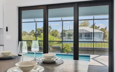 Punta Gorda 4-Bedroom Private Pool Home on Canal