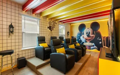 Mickey's Movie Mogul Theme Fun House!