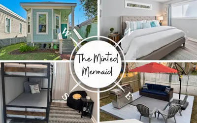 The Minted Mermaid - Walk to the Beach!