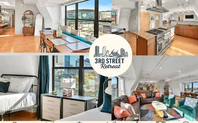 Penthouse • Fiserv, Bars, Perks & Big City Views