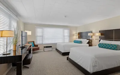 Cozy Room by Beach | 2 Beds + Deck Access