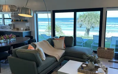 Oceanfront Estate | Rooftop Lounge | Game Room