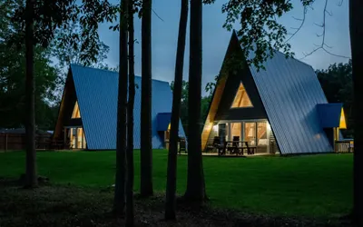 Life's a Hoot A-Frame Cabin