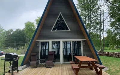 Life's a Hoot A-Frame Cabin