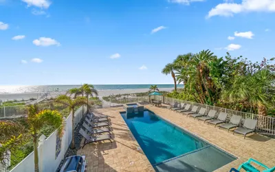 Four Shores #2 Sunset Condo Direct Gulf w/ Pool & Spa