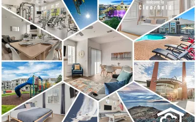 Remodeled Apt: Pool, Gym - Near Hill AFB & Lagoon