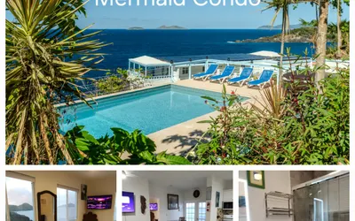 Mermaid Oceanfront Villa with Pool & Hot Tub!