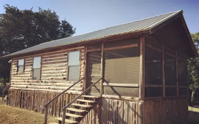 Log Cabin 1 at Son's Blue River Camp