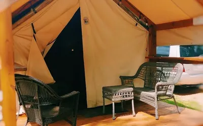 Son's Blue River Camp Glamping Cabin A