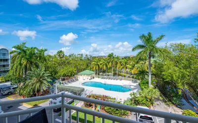 The Barbados Balcony Pool View