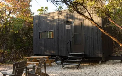 Postcard Cabins Hill Country