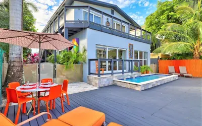 Orange Dream on the Water