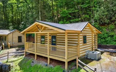 2bdrm Cabin 2 Gburg Pet Friendly Fire Pit Game