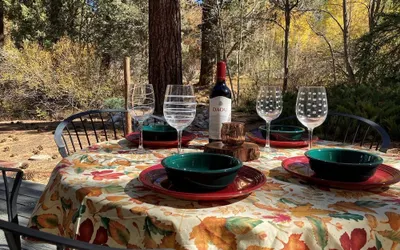 Peaceful Pines Panorama