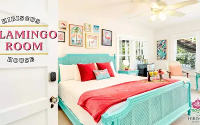 Hibiscus House Bed Breakfast Inn Flamingo Suite
