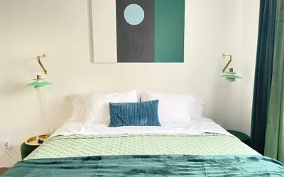 MCM Styled Condo Sleeps 4 Pool hot tub