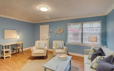 Beach Getaway 2BR w/ Pool + Modern Comforts